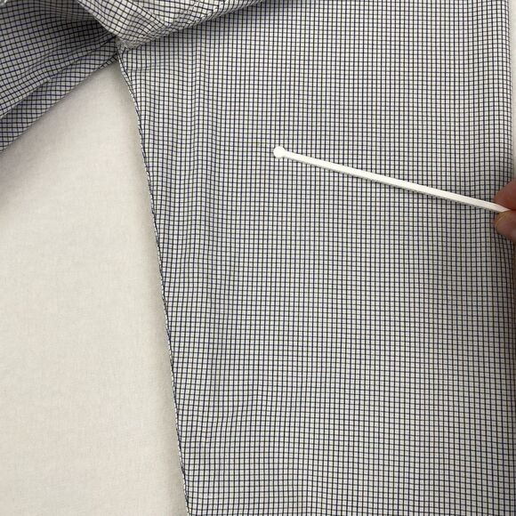 MG Black Label Men’s Button Up Long Sleeve Check Print M - Picture 12 of 15